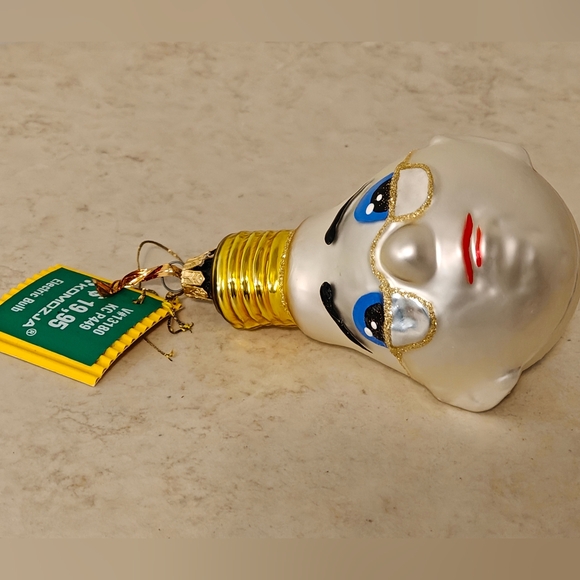 NEW Vintage Kurt Adler Polonaise Collection "Light Bulb" Ornament - Picture 11 of 13